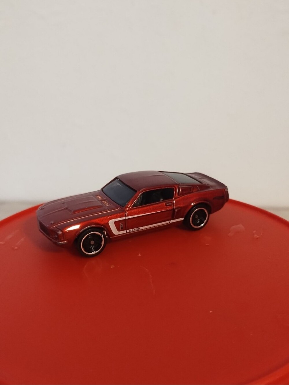 Hot Wheels 1967 SHELBY GT-500 exclusive red Loose Die cast metal and plastic